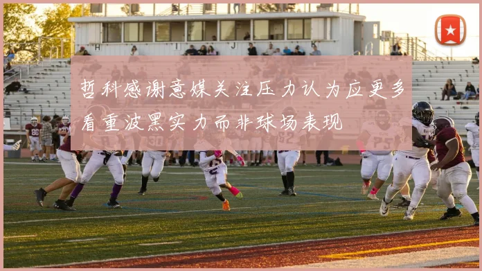 哲科感谢意媒关注压力认为应更多看重波黑实力而非球场表现